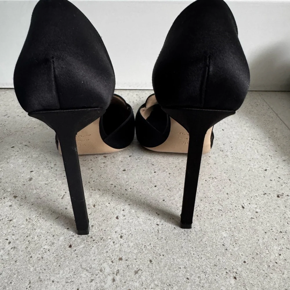 Tom Ford Elegant Black Heels RUNWAY - Picture 4 of 5